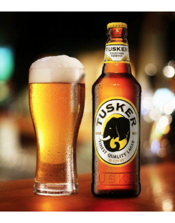 Tusker - Kenyan Beer (SUBMIT ORDERS NOW)