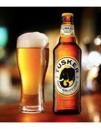 Tusker  - Kenyan Beer (SUBMIT PRE-SALE ORDERS NOW)